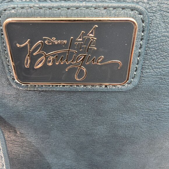 Disney Boutique Ariel The Little Mermaid Watercolor Crossbody Saddle Bag Teal - Picture 4 of 10